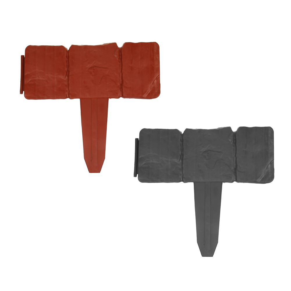 INBLOOM Ограждение декоративное для дачи и сада, 25х23см, пластик 2 цвета, арт.№ 172-028