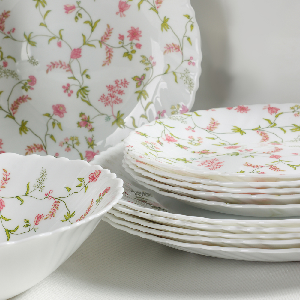 MILLIMI Клавель Набор столовой посуды 19 пр., опаловое стекло, арт.№ 818-002