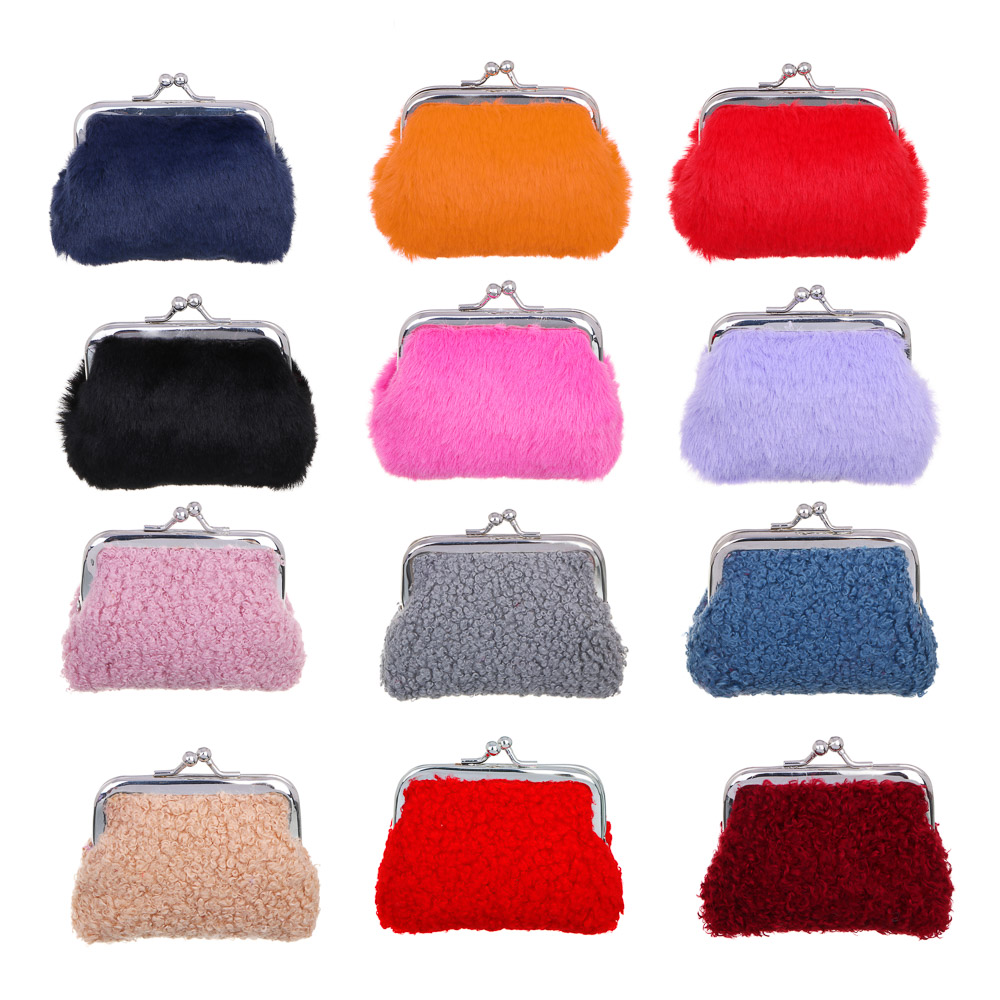 ЮL Сумочка для мелочей, полиэстер, сплав, 8,5х7,5см, 2 дизайна, арт.№ 303-882