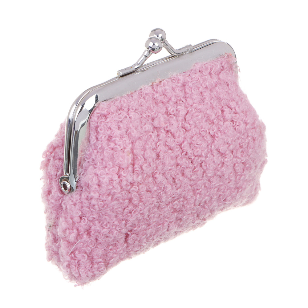 ЮL Сумочка для мелочей, полиэстер, сплав, 8,5х7,5см, 2 дизайна, арт.№ 303-882