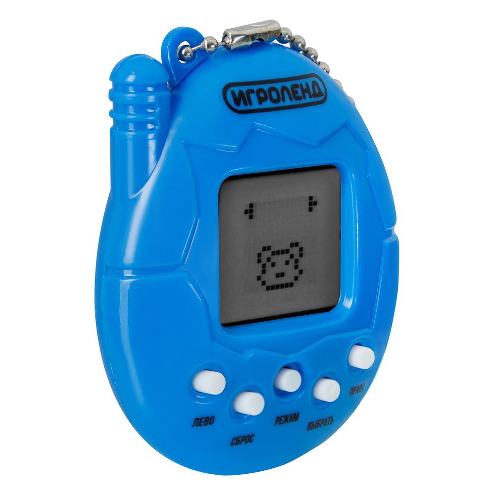 ИГРОЛЕНД Игрушка "Электронное животное", 2AG13, пластик, 4, 8х6см, синий, арт.№ 214-022