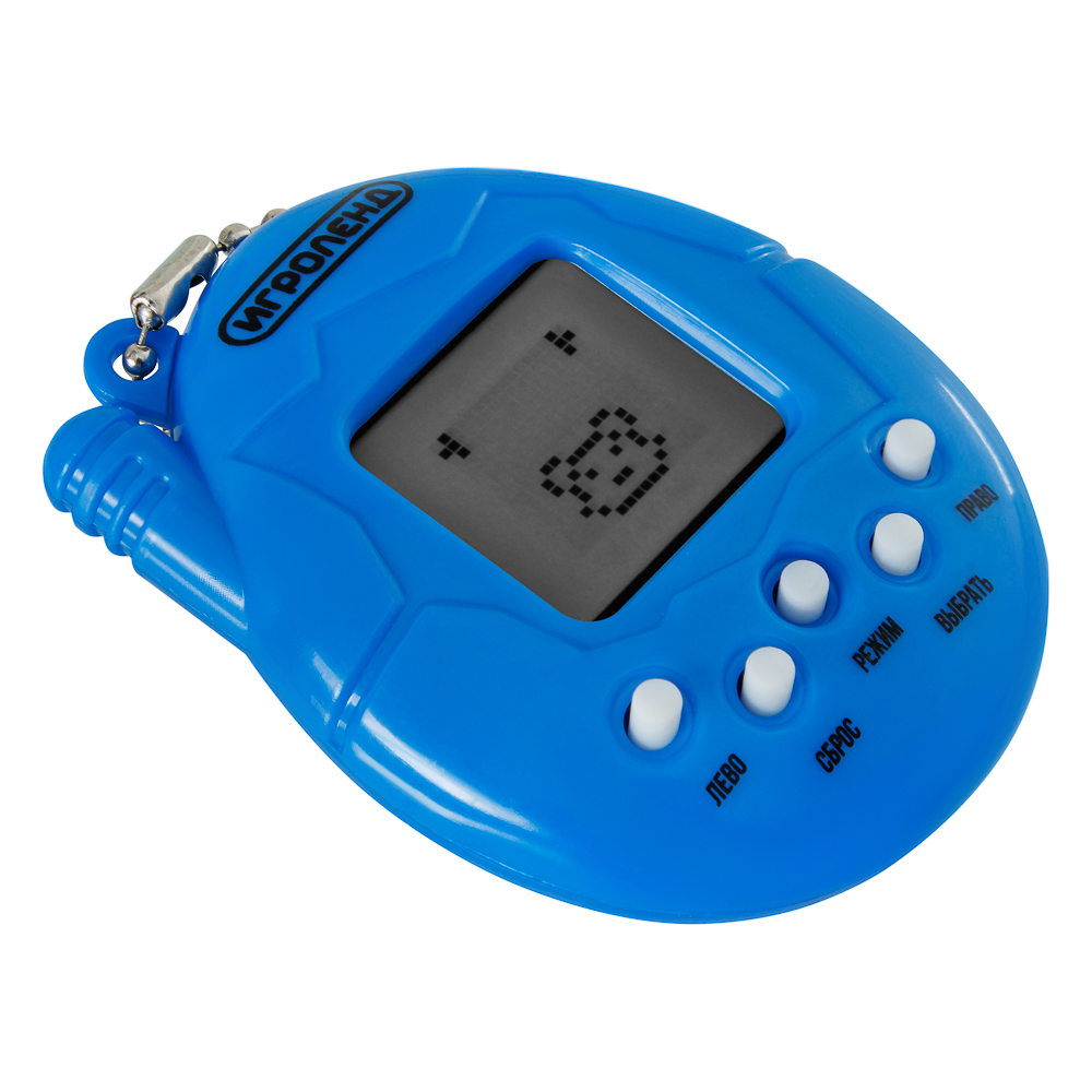 ИГРОЛЕНД Игрушка "Электронное животное", 2AG13, пластик, 4, 8х6см, синий, арт.№ 214-022