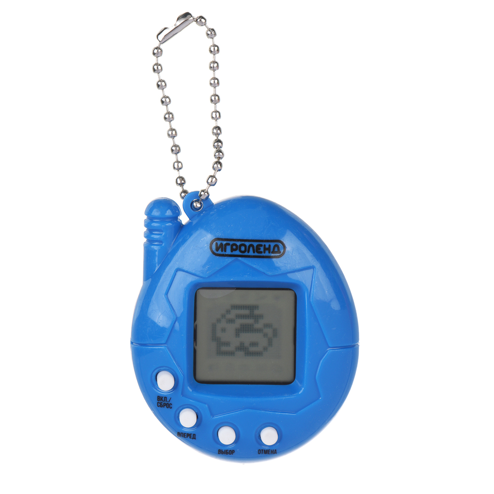 ИГРОЛЕНД Игрушка "Электронное животное", 2AG13, пластик, 4, 8х6см, синий, арт.№ 214-022