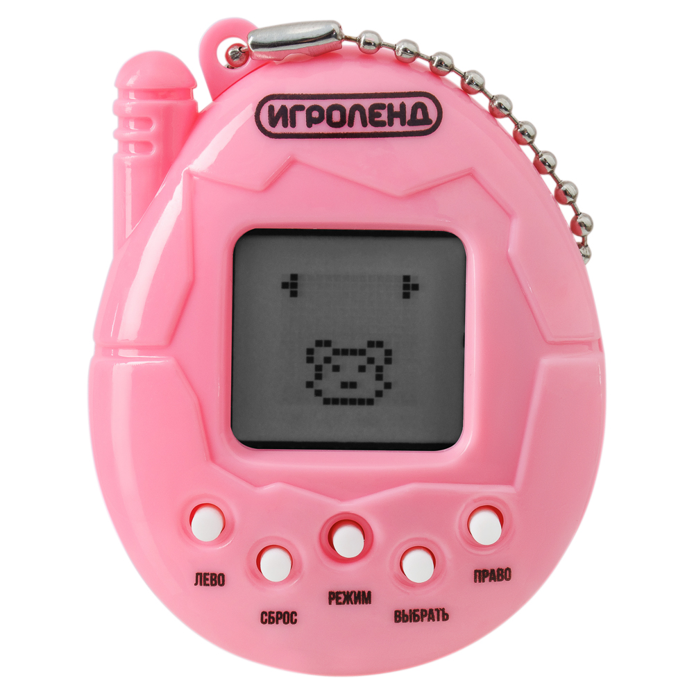 ИГРОЛЕНД Игрушка "Электронное животное", 2AG13, пластик, 4, 8х6см, розовый, арт.№ 214-051