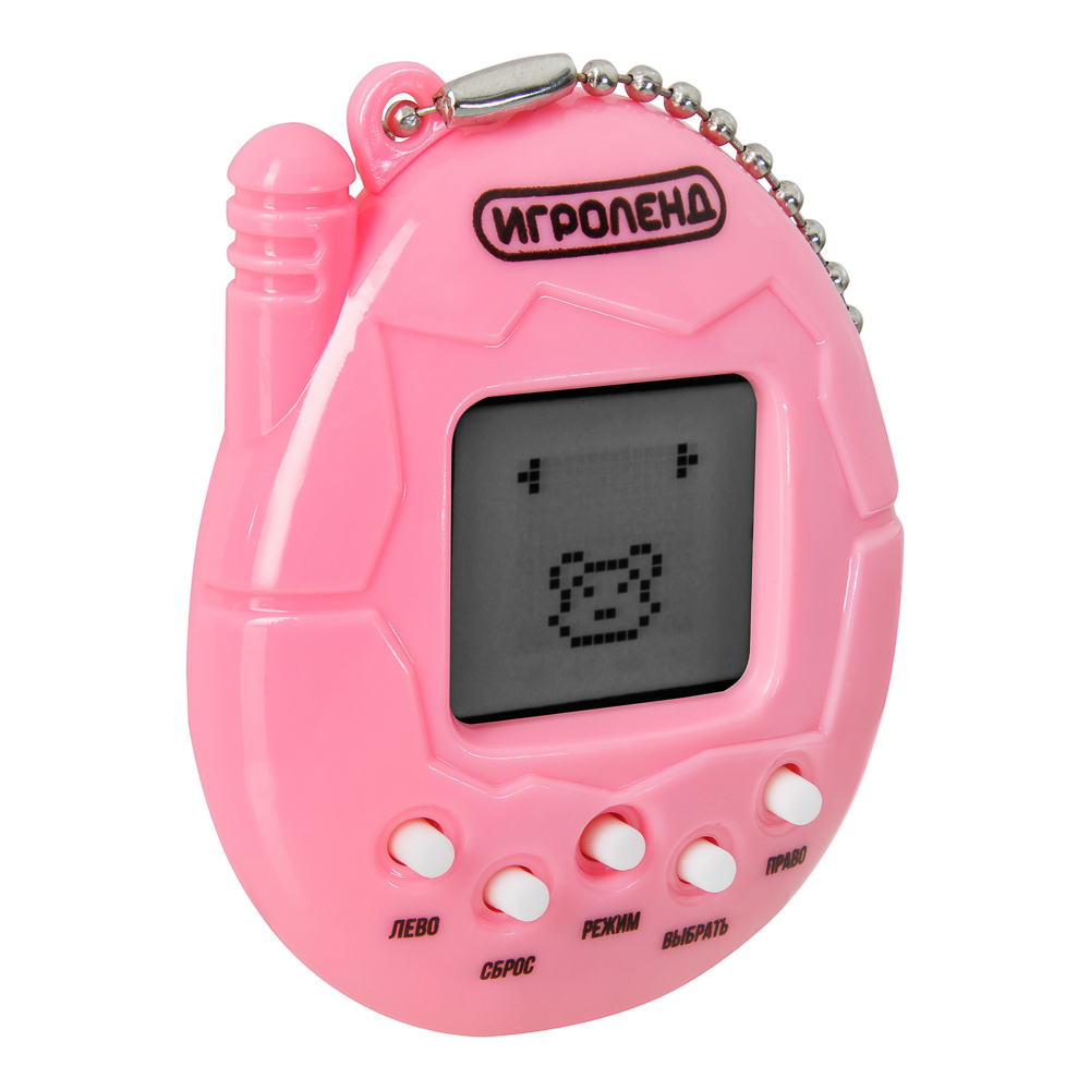 ИГРОЛЕНД Игрушка "Электронное животное", 2AG13, пластик, 4, 8х6см, розовый, арт.№ 214-051