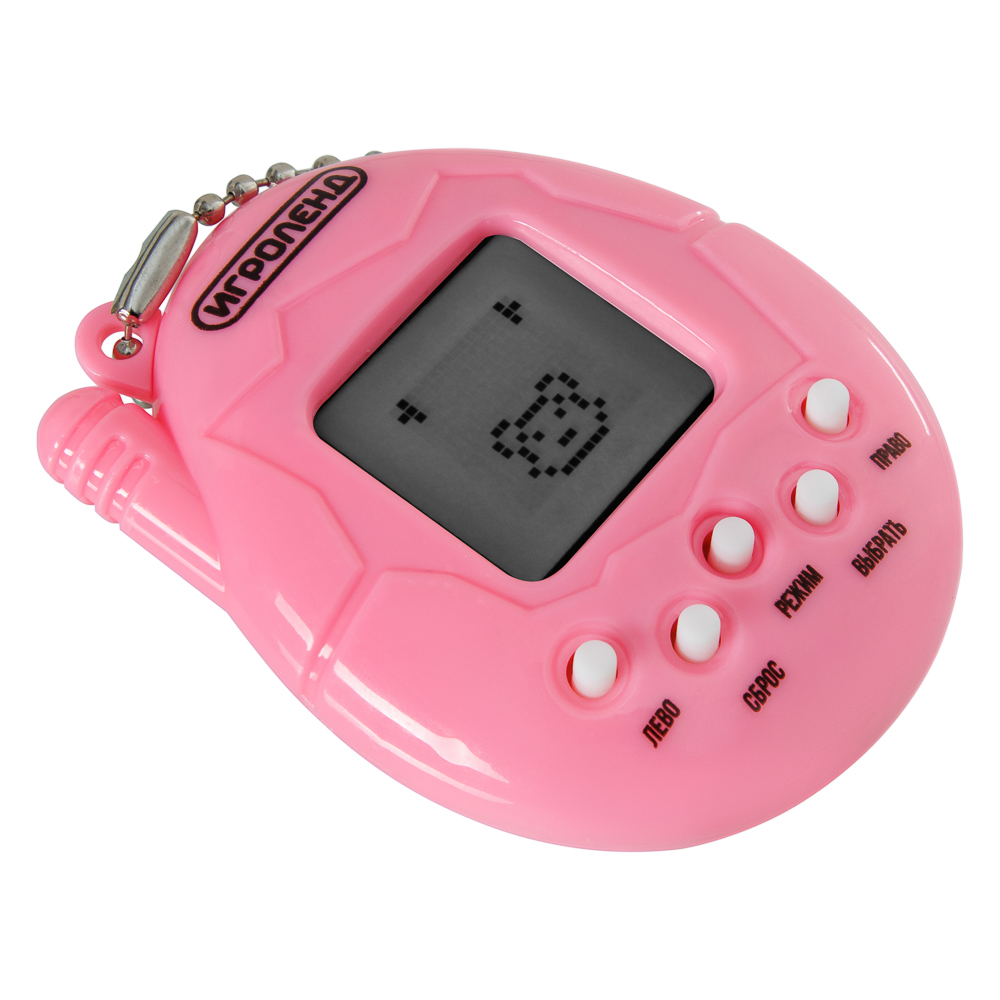 ИГРОЛЕНД Игрушка "Электронное животное", 2AG13, пластик, 4, 8х6см, розовый, арт.№ 214-051