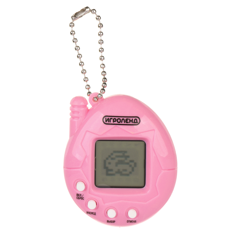 ИГРОЛЕНД Игрушка "Электронное животное", 2AG13, пластик, 4, 8х6см, розовый, арт.№ 214-051