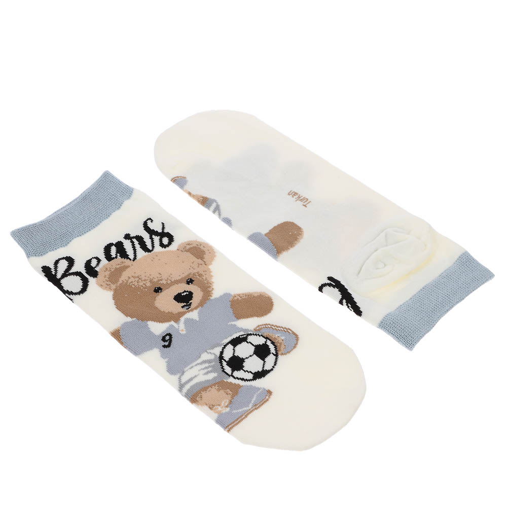 Носки универсальные с рисунком, тм Turkan, р. 36-41, 90%хлопок, 8% п/а, 2%лайкра,разноцветные, арт.№ 019-582