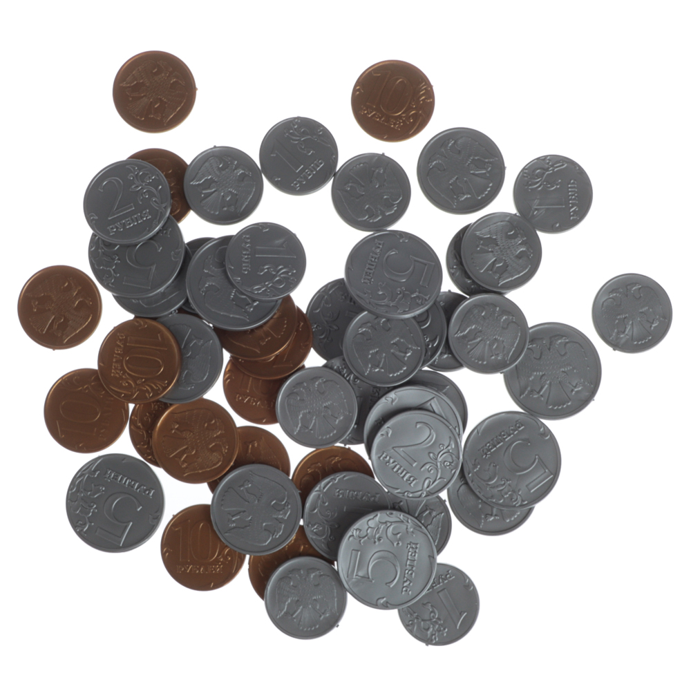 Игра настольная "Денежка без сдачи", коробка, 18x11,5х6см, арт.№ 874-131