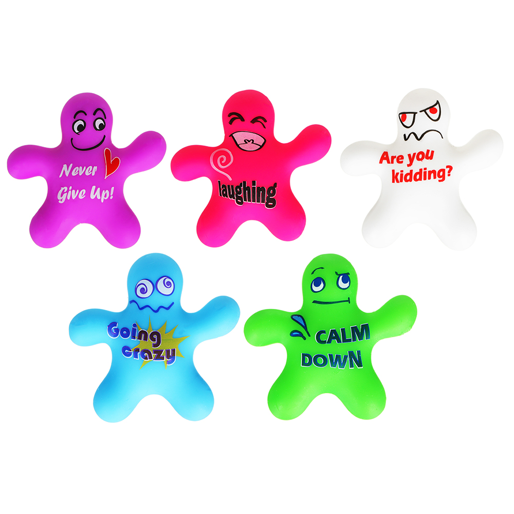 LASTIKS Фигурка в виде кляксы-тянучки, резина, 10,5х11х2см, 5 дизайнов, арт.№ 274-146