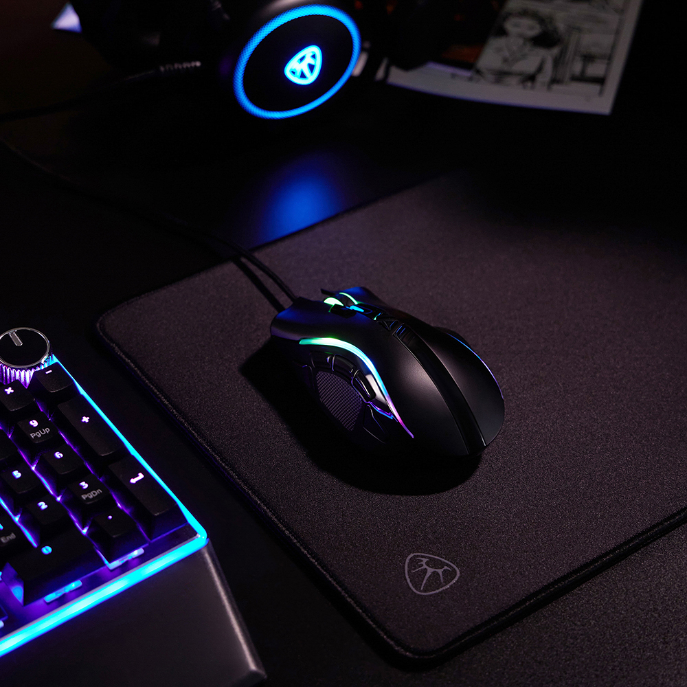 BY Игровая мышь проводная RPG 16000dpi,11D,PMW3389,RGB,220см, арт.№ 405-061