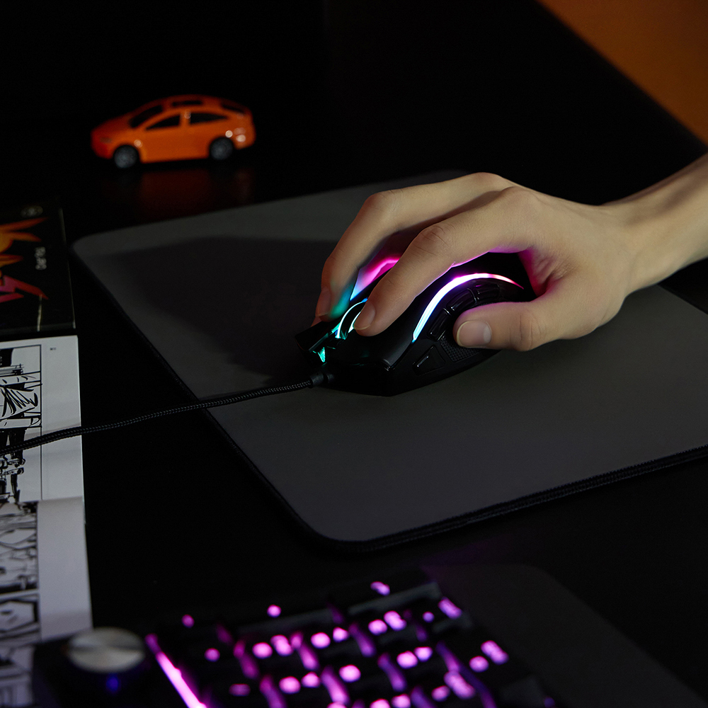 BY Игровая мышь проводная RPG 16000dpi,11D,PMW3389,RGB,220см, арт.№ 405-061