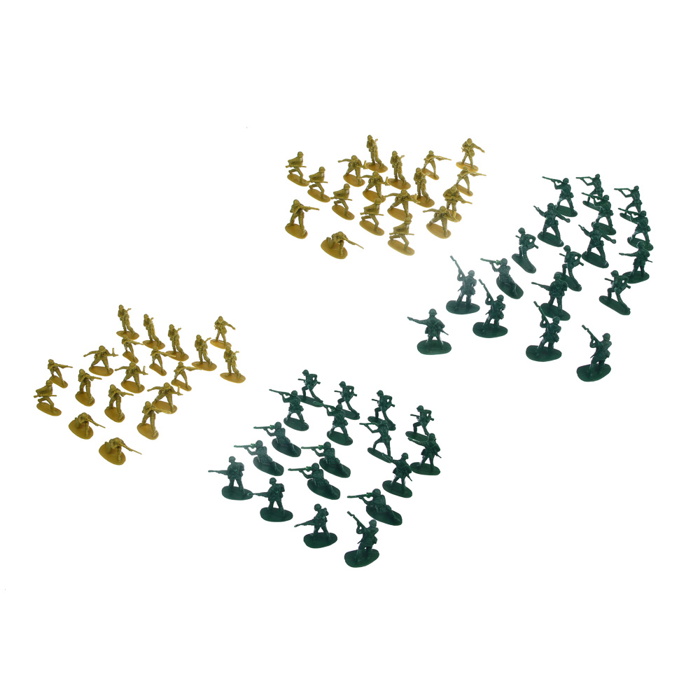 ИГРОЛЕНД Игровой набор солдатиков, 36 шт, PP, 18х5х24 см, арт.№ 296-135