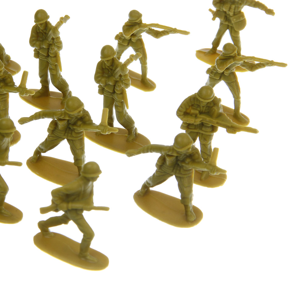 ИГРОЛЕНД Игровой набор солдатиков, 36 шт, PP, 18х5х24 см, арт.№ 296-135