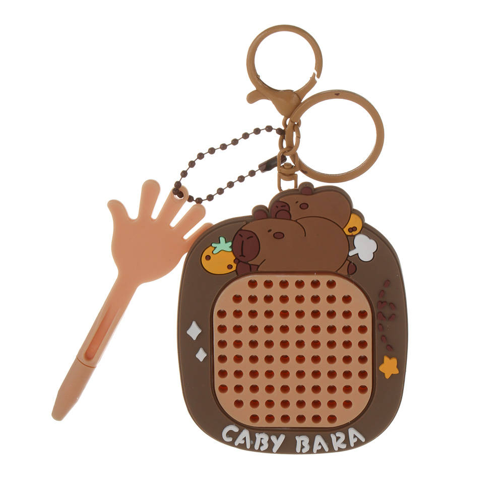 Игрушка брелок "Магнитный планшет", 10х15,5см, PVC, ABS, металл, микс, арт.№ 295-301