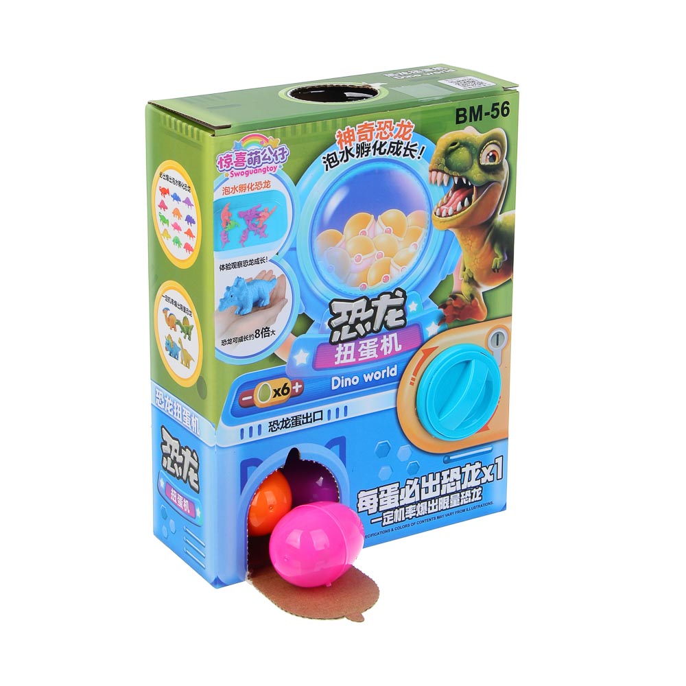 Игрушка сюрприз в яйце, TPR, PP, 17,5х7х23см, микс, арт.№ 274-290