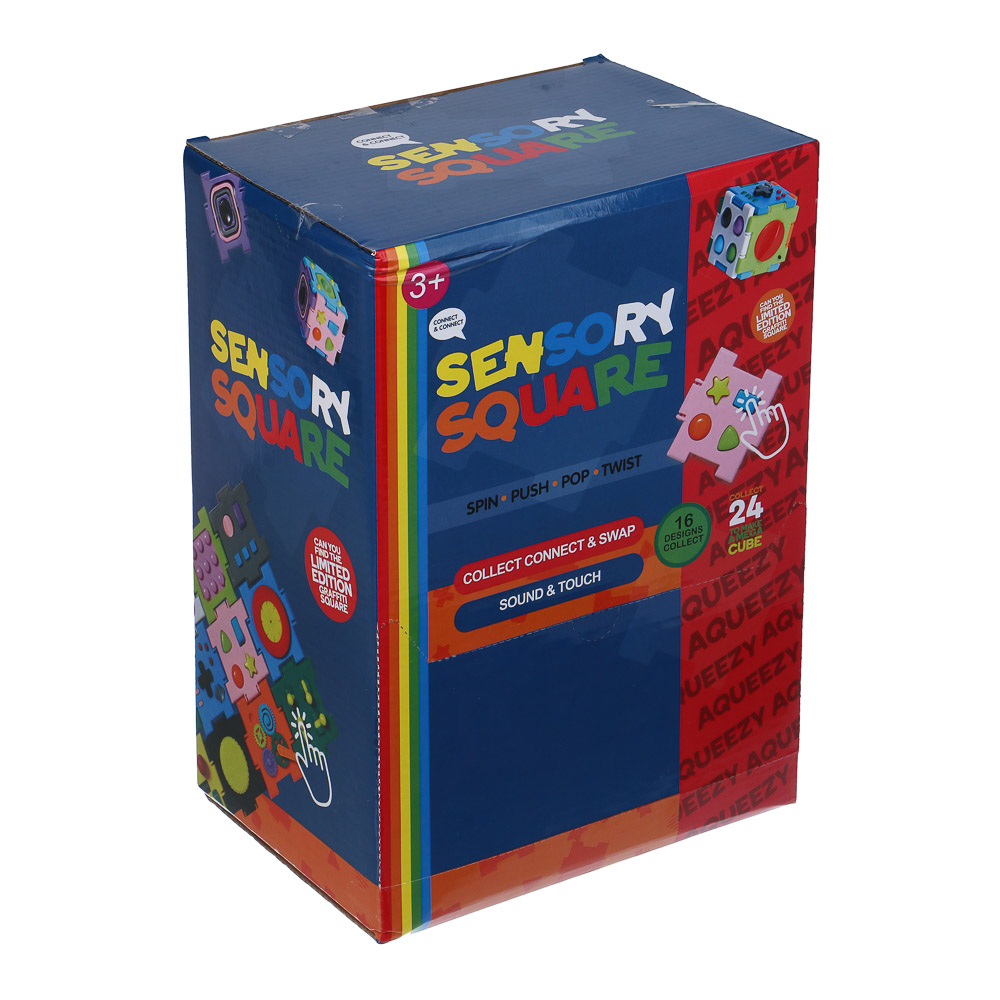 Игрушка антистресс- сюрприз, 8х8см, ABS, PS, 18 дизайнов, арт.№ 214-097