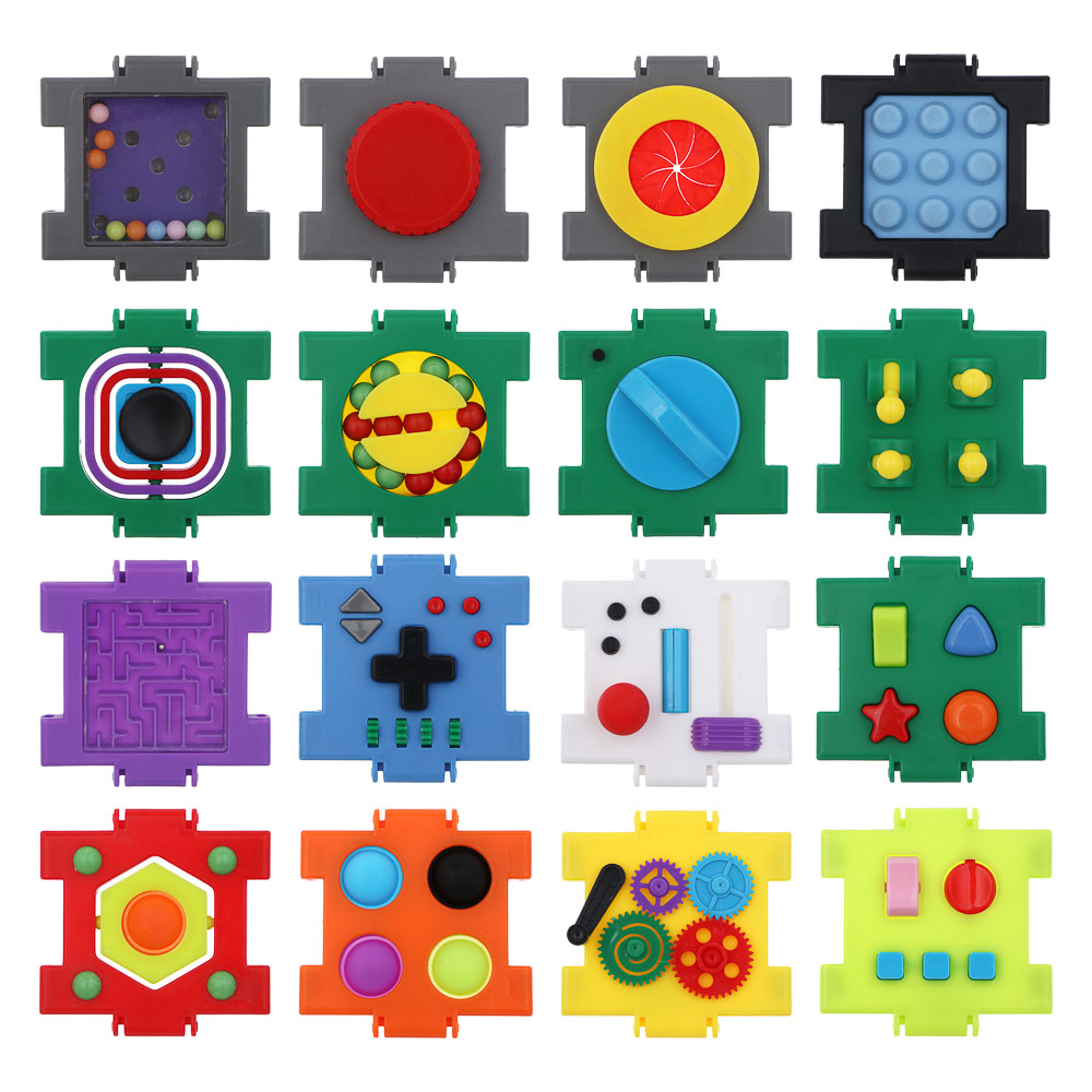 Игрушка антистресс- сюрприз, 8х8см, ABS, PS, 18 дизайнов, арт.№ 214-097