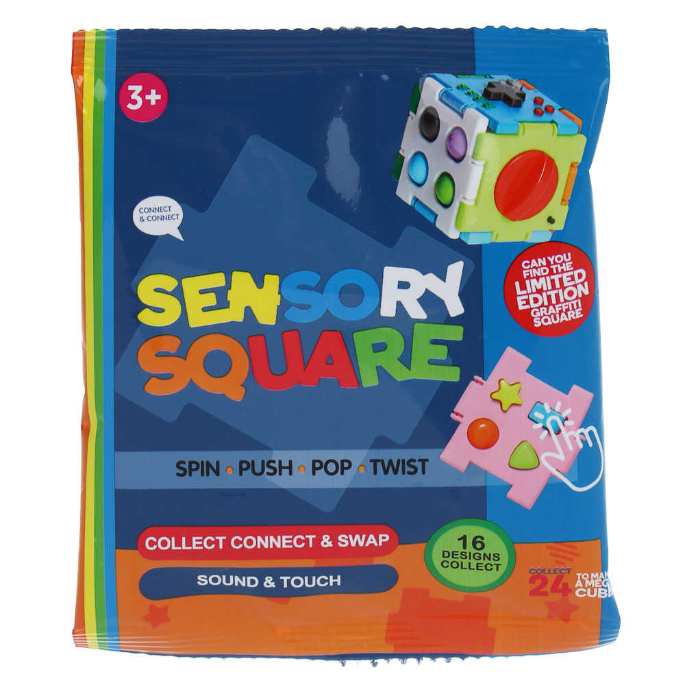 Игрушка антистресс- сюрприз, 8х8см, ABS, PS, 18 дизайнов, арт.№ 214-097