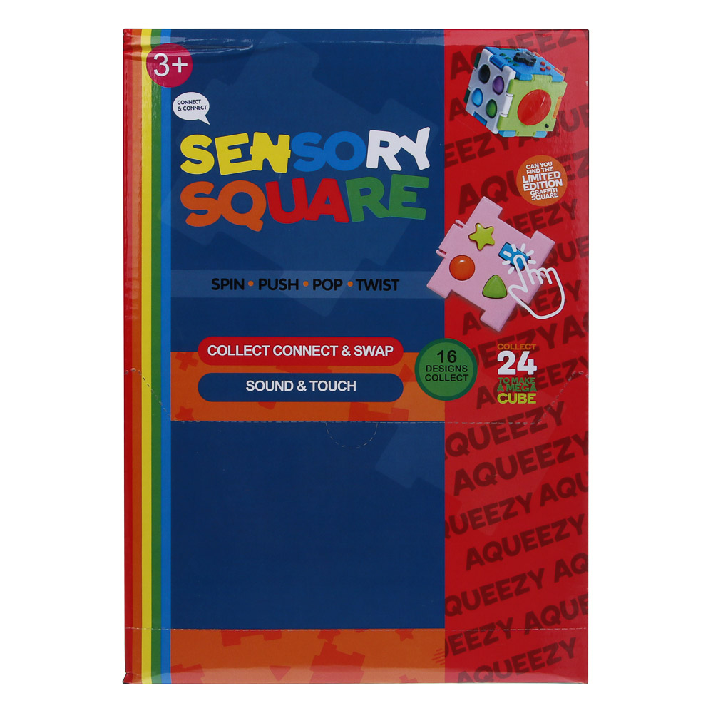 Игрушка антистресс- сюрприз, 8х8см, ABS, PS, 18 дизайнов, арт.№ 214-097