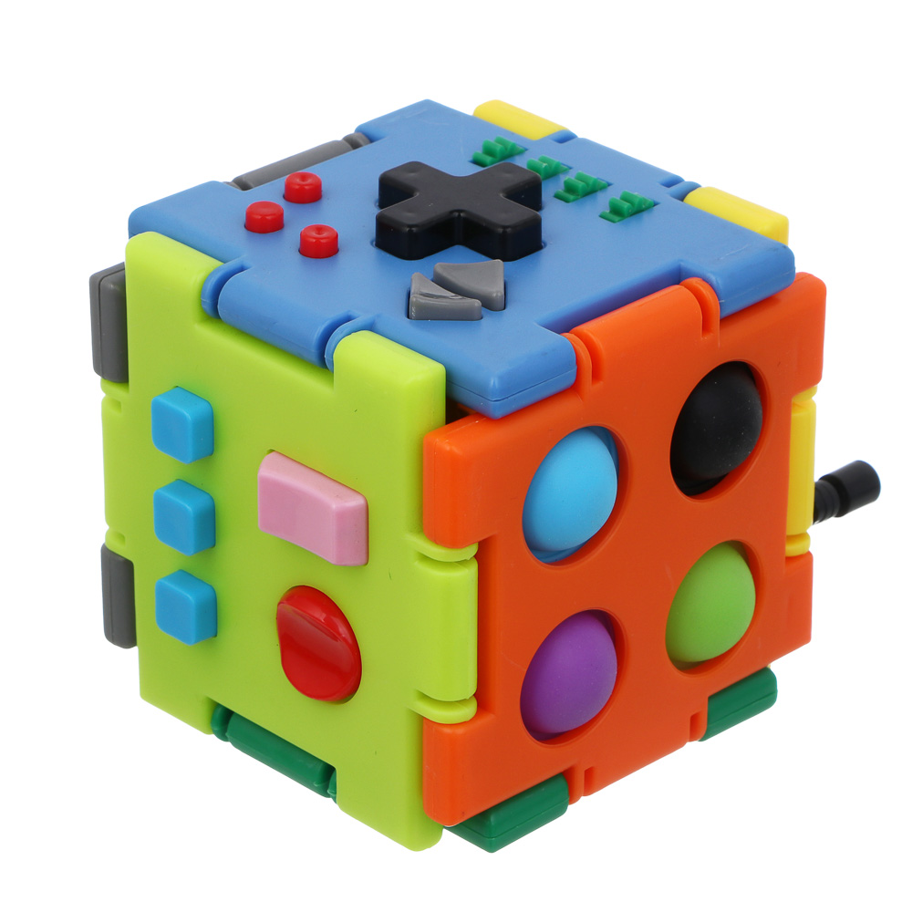 Игрушка антистресс- сюрприз, 8х8см, ABS, PS, 18 дизайнов, арт.№ 214-097