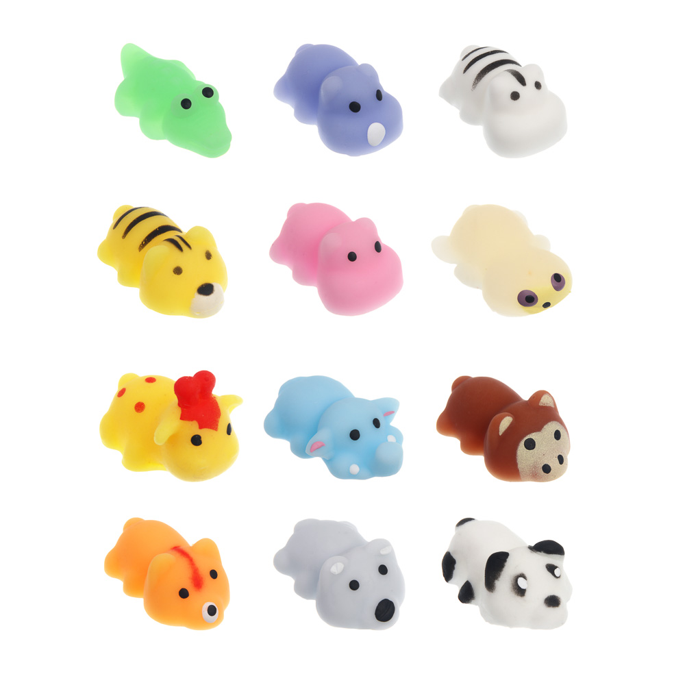 Мялка антистресс "Мякиши", TPR, 4х4,5х6см, 12 дизайнов, арт.№ 297-179