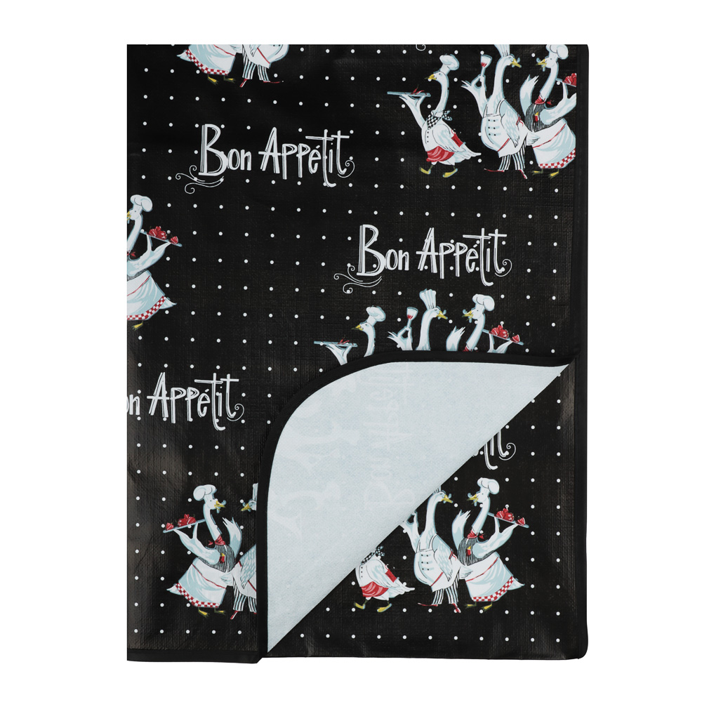 PROVANCE Гуси Скатерть ПВХ 140х180см, 3 цвета, арт.№ 479-307