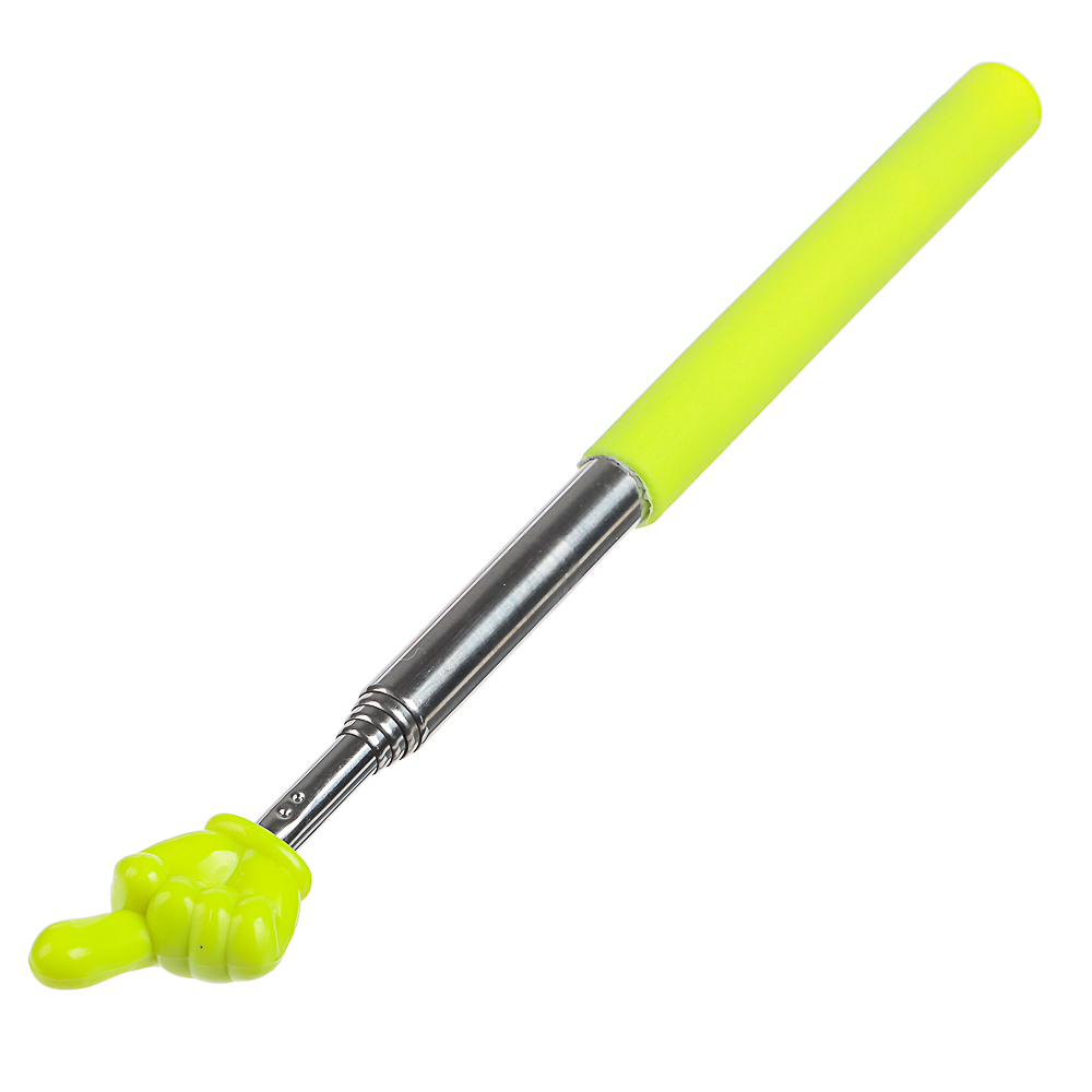 Указка с пальцем телескопическая, пикми палочка, 20х2,5х1,5, 5 цветов, арт.№ 295-283