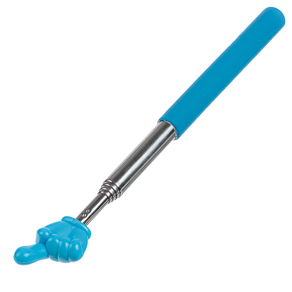 Указка с пальцем телескопическая, пикми палочка, 20х2,5х1,5, 5 цветов, арт.№ 295-283