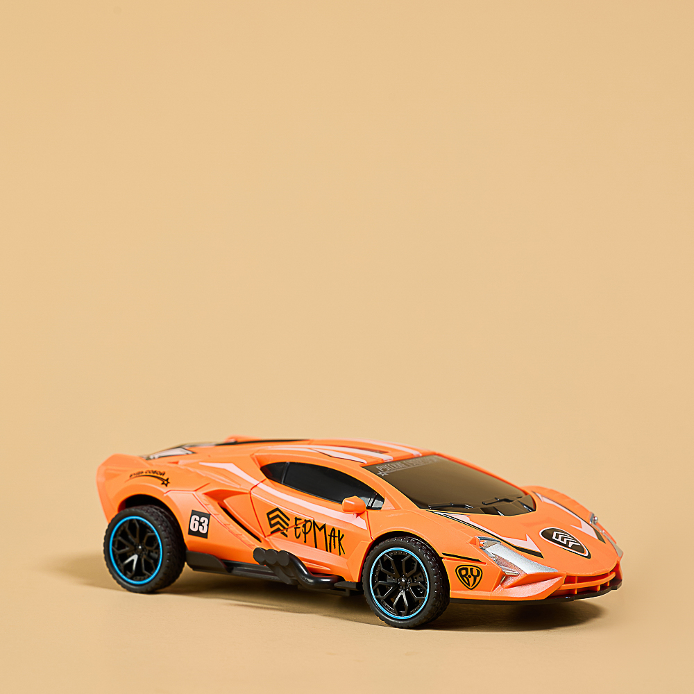 BY Русские Супергерои Автомобиль героев, ABS, инерция, разворот, занос, 18x6,5x10 см, 3 дизайна, арт.№ 292-022