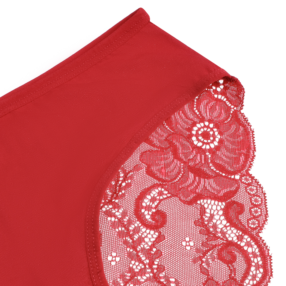 Трусы женские с кружевом, р.50-52, 95% хлопок, 5% спандекс, Cotton #9922, арт.№ 331-418