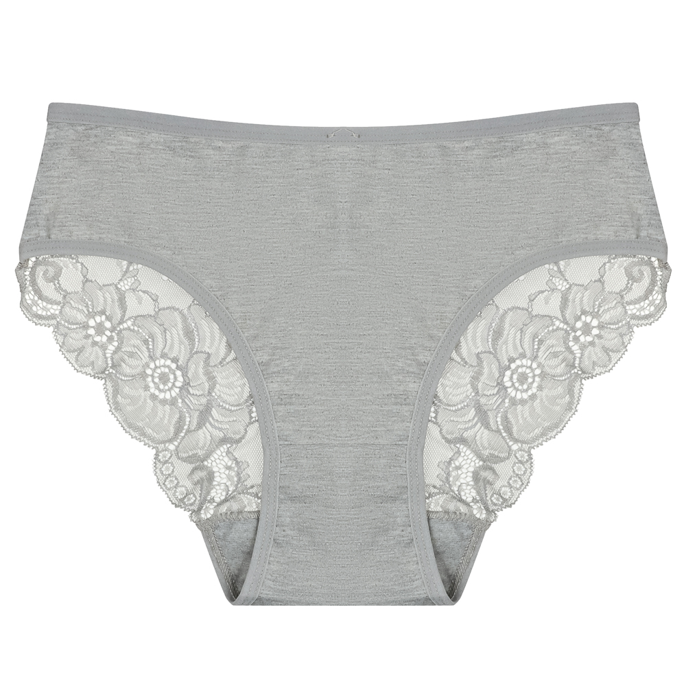 Трусы женские с кружевом, р.50-52, 95% хлопок, 5% спандекс, Cotton #9922, арт.№ 331-418