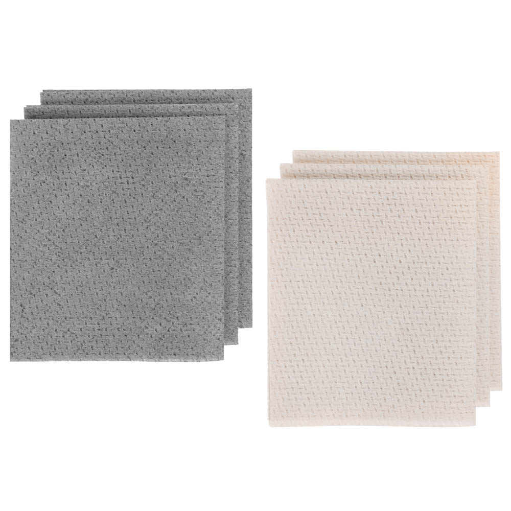 Набор салфеток универсальных 3шт тм VETTA, 30х34см, вискоза, 2 цвета, арт.№ 448-369