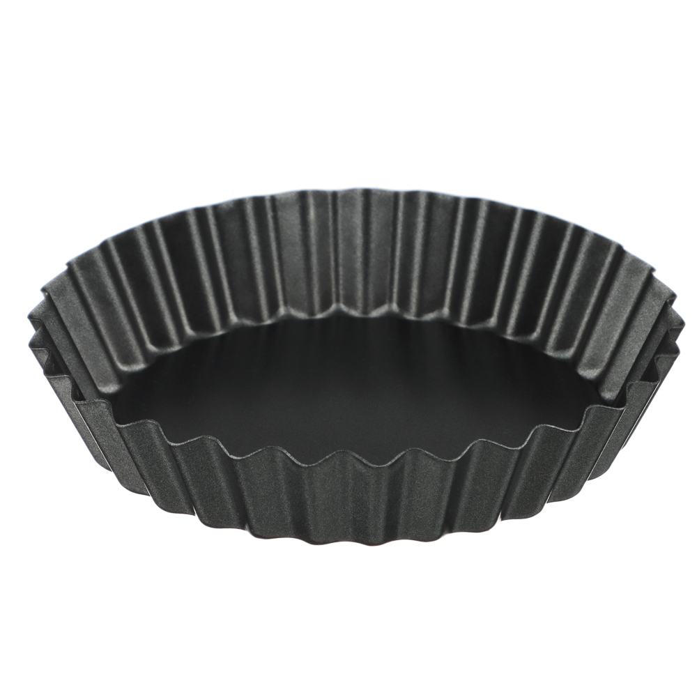 VETTA Набор форм для выпечки 4 шт "Тарталетка" 10,5х2см, угл.сталь, антипригарное покрытие, арт.№ 849-002