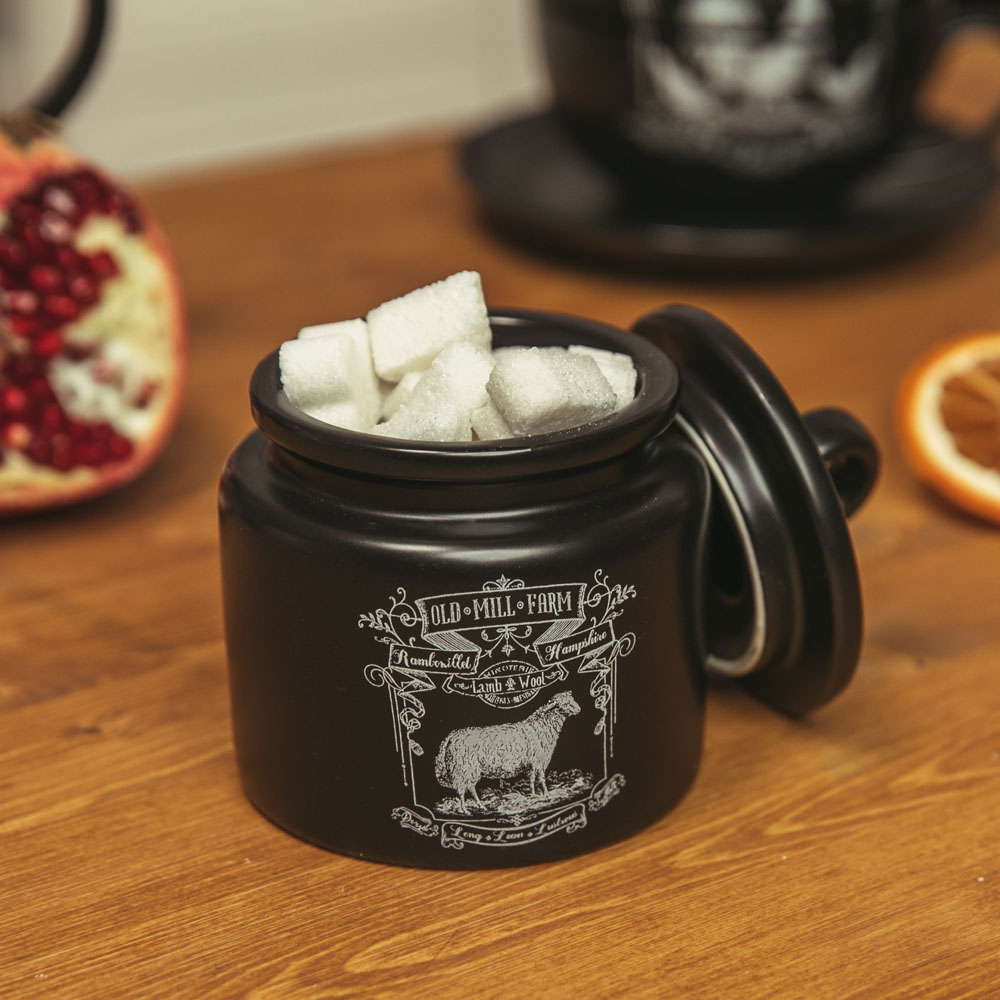 MILLIMI Ранчо Сахарница, 250мл, 8,5х8,5х11см, керамика, арт.№ 824-458