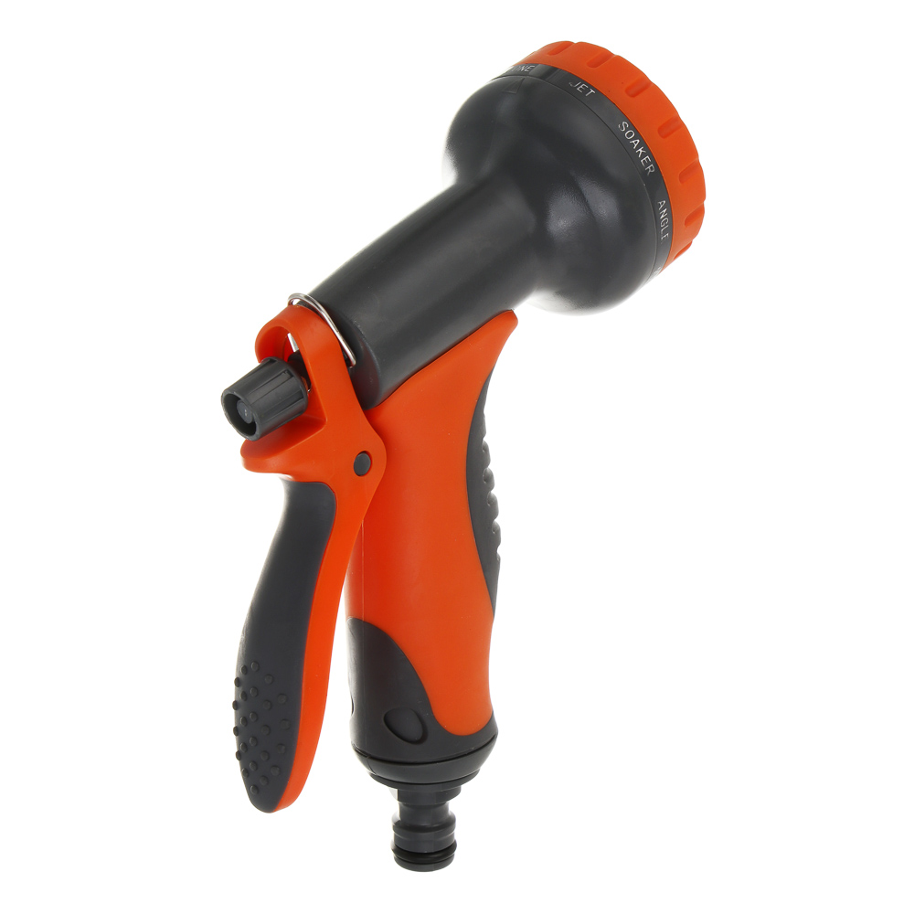 INBLOOM Пистолет-разбрызгиватель, 10 режимов, эргономичная ручка, нейлон, ABS, TPR, арт.№ 161-012