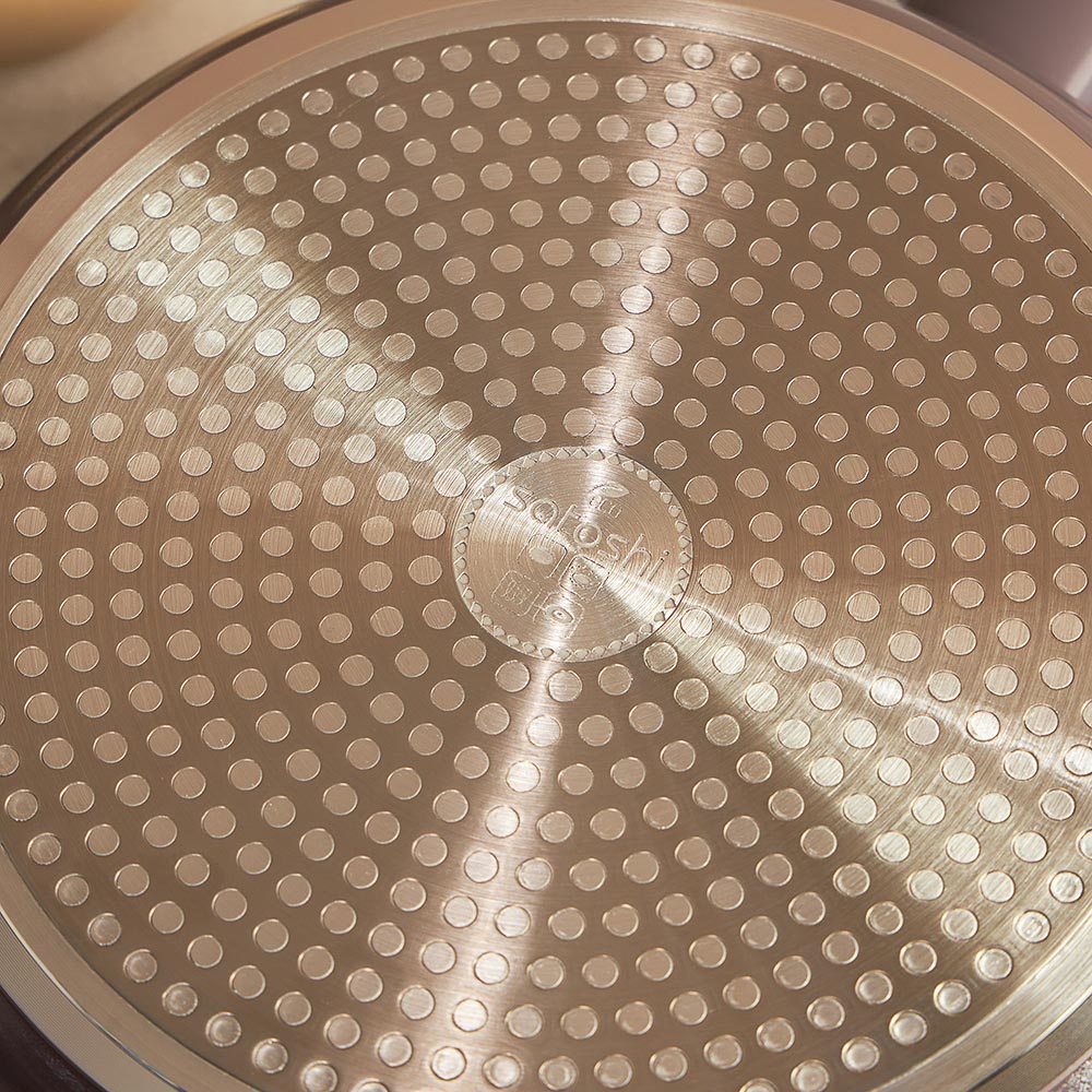 SATOSHI Валькур Сковорода литая d=26см, антипригарное покрытие мрамор, индукция, арт.№ 846-477