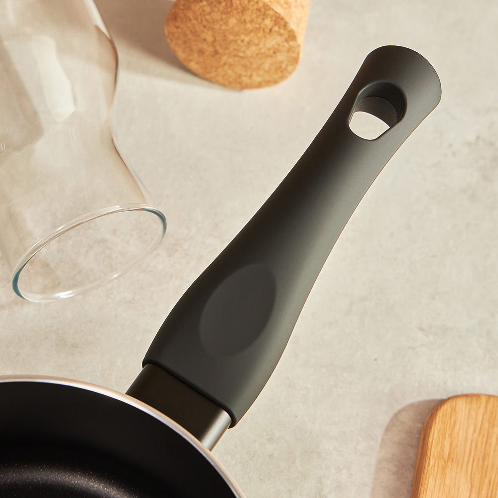 SATOSHI Графит Ковш d16х8см, антипригарное покрытие, индукция, арт.№ 846-402