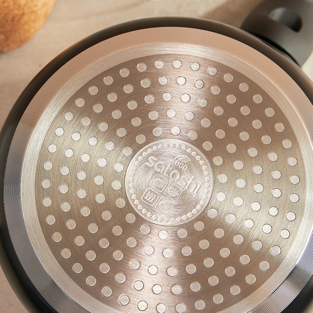 SATOSHI Графит Ковш d16х8см, антипригарное покрытие, индукция, арт.№ 846-402