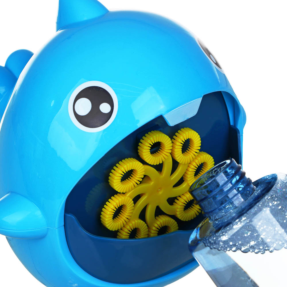 ИГРОЛЕНД Генератор мыльных пузырей, PP, 3хАА, 90мл., 14,4х13,6х12,5 см, 2 дизайна, арт.№ 460-042