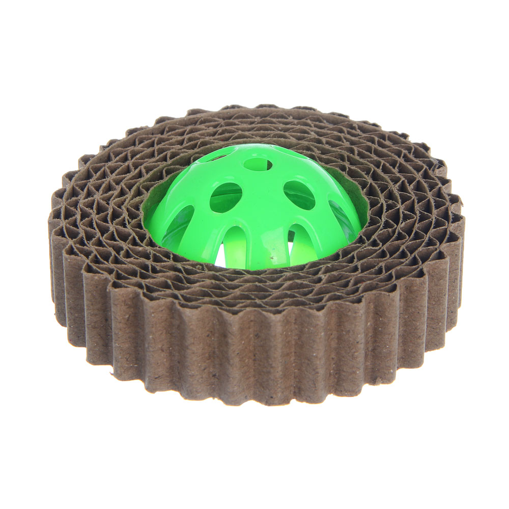 Игрушка для кошек тм VETTA, Сатурн, картон, пластик, 8см, арт.№ 273-525