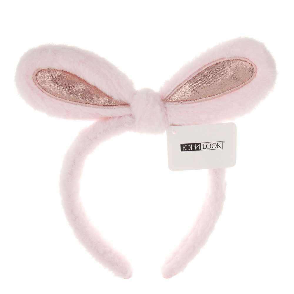 ЮНИLOOK Ободок для волос, 2см, полиэстер, пластик, 3 цвета, ACS-116, арт.№ 323-044