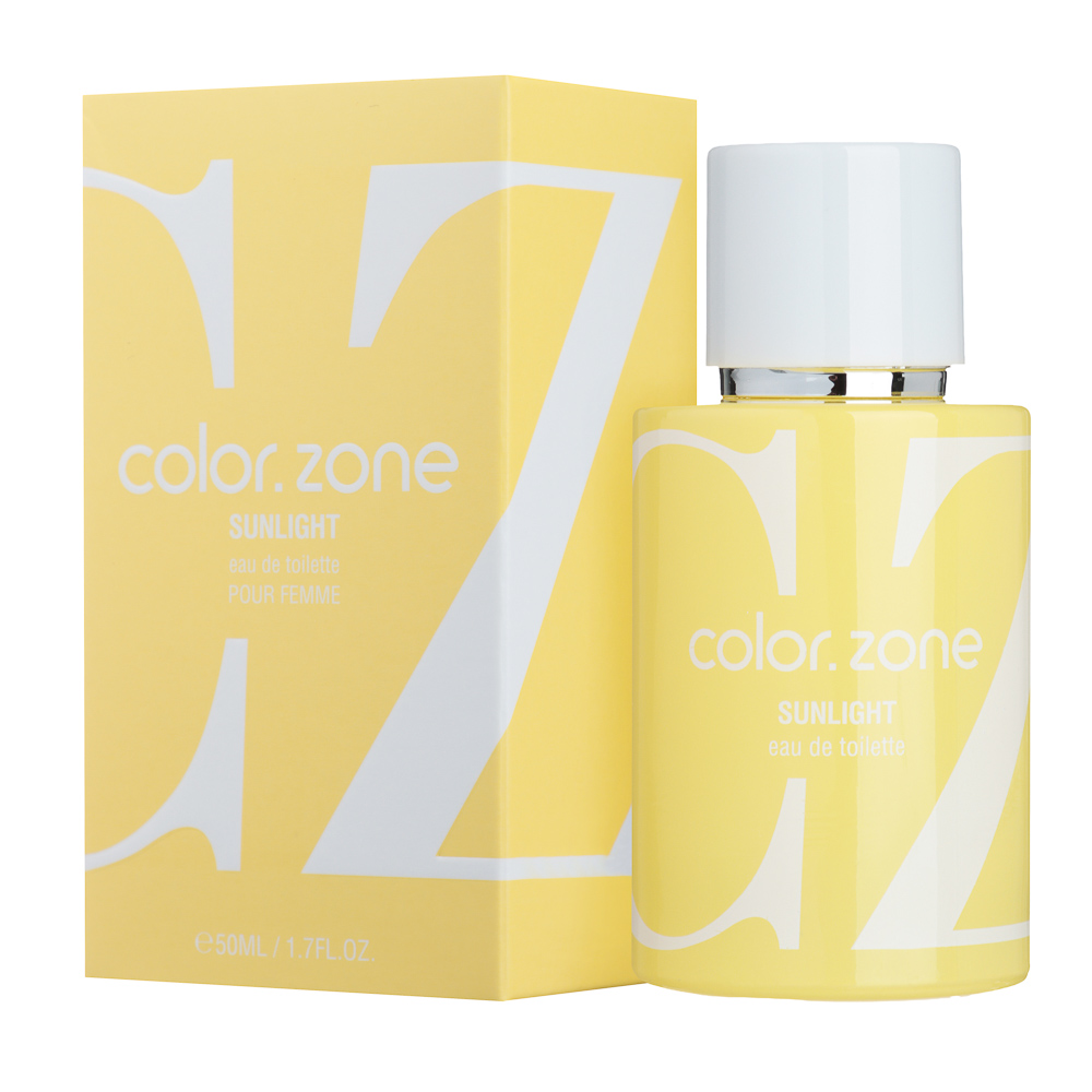 Туалетная вода женская тм UNIQUE color.zone Sunlight, 50 мл, арт.№ 313-374