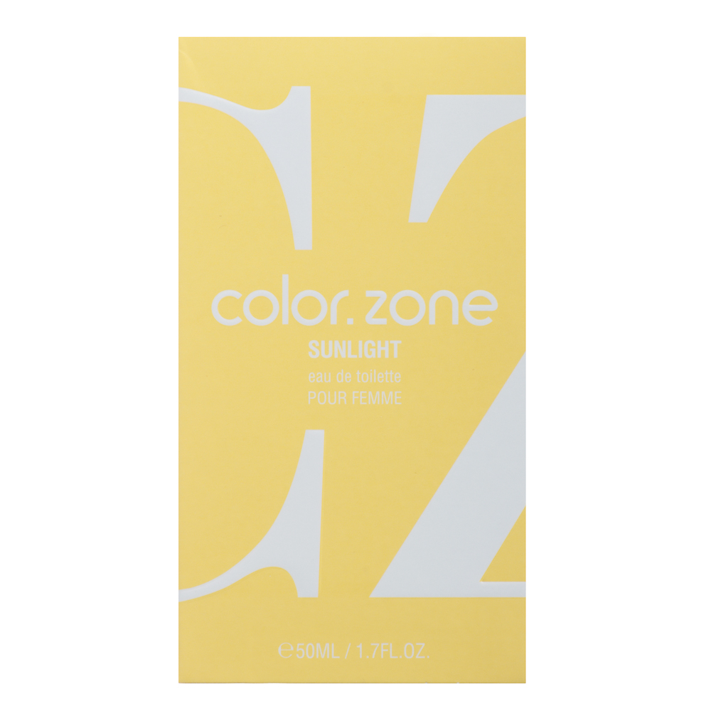 Туалетная вода женская тм UNIQUE color.zone Sunlight, 50 мл, арт.№ 313-374
