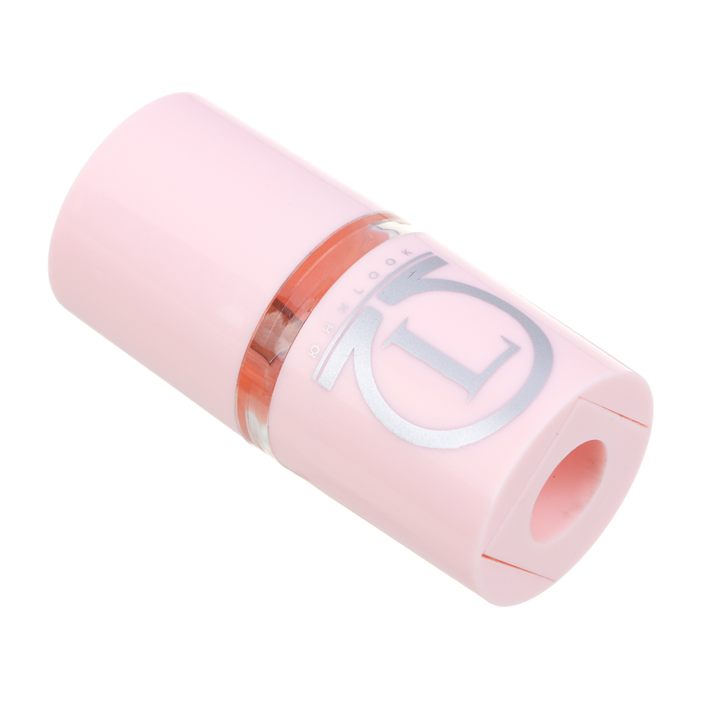 ЮНИLOOK Точилка-цилиндр для косметических карандашей двойная 2,7х6 см, PS, пудровый, ВЗ24-21, арт.№ 357-307