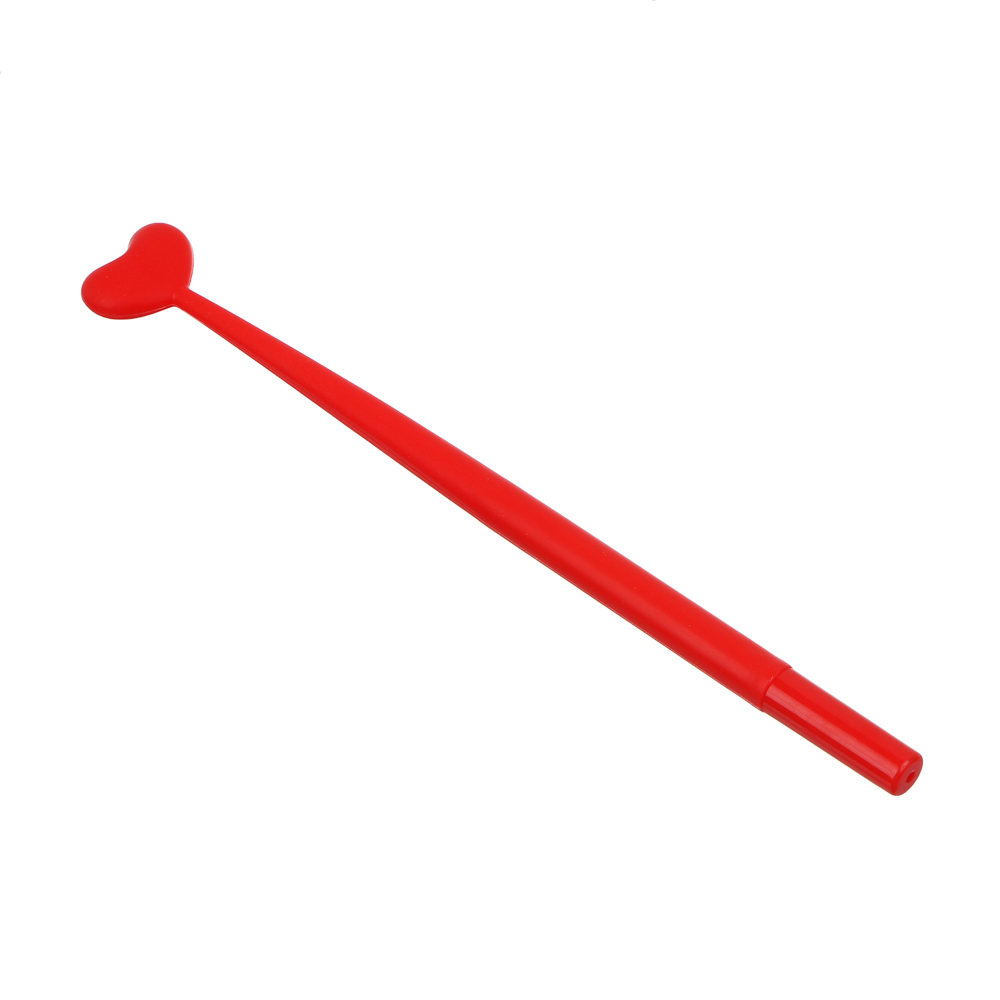 Ручка гелевая синяя "Сердце", силиконовый корпус, шоу-бокс, арт.№ 591-319