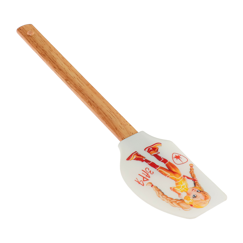 BY Русские Супергерои Лопатка силиконовая, 3 дизайна, арт.№ 856-020