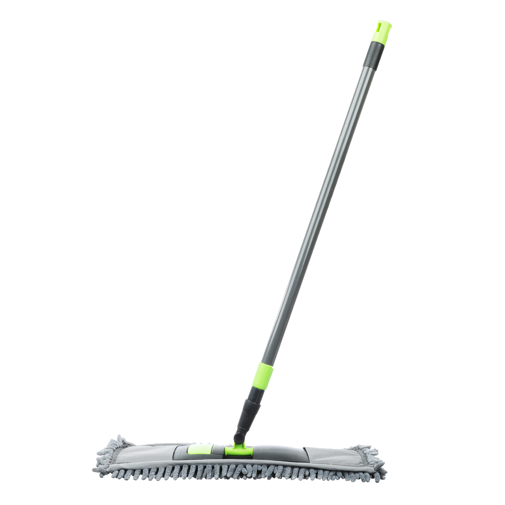 Швабра со смен. насадкой тм VETTA Классик, ручка телескоп. 120 см, окраш.металл, микроф. шенилл, арт.№ 444-344