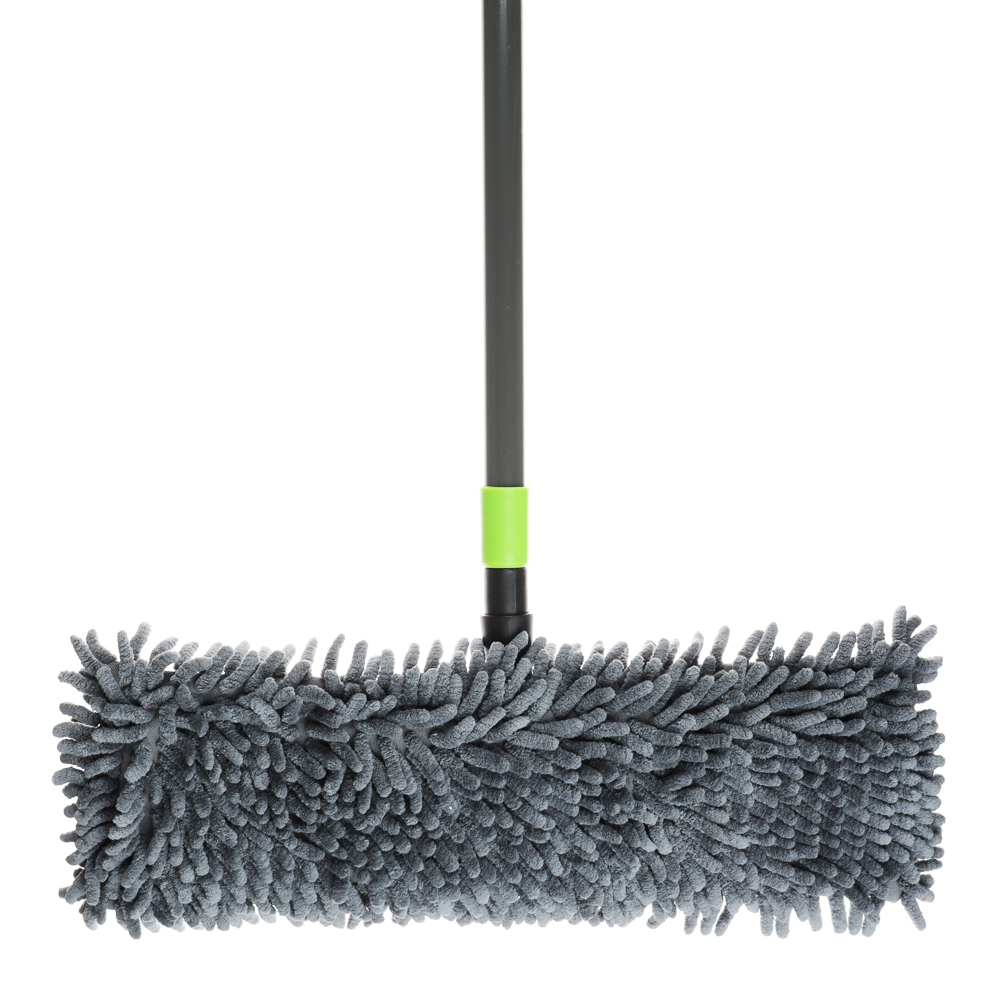 Швабра со смен. насадкой тм VETTA Классик, ручка телескоп. 120 см, окраш.металл, микроф. шенилл, арт.№ 444-344