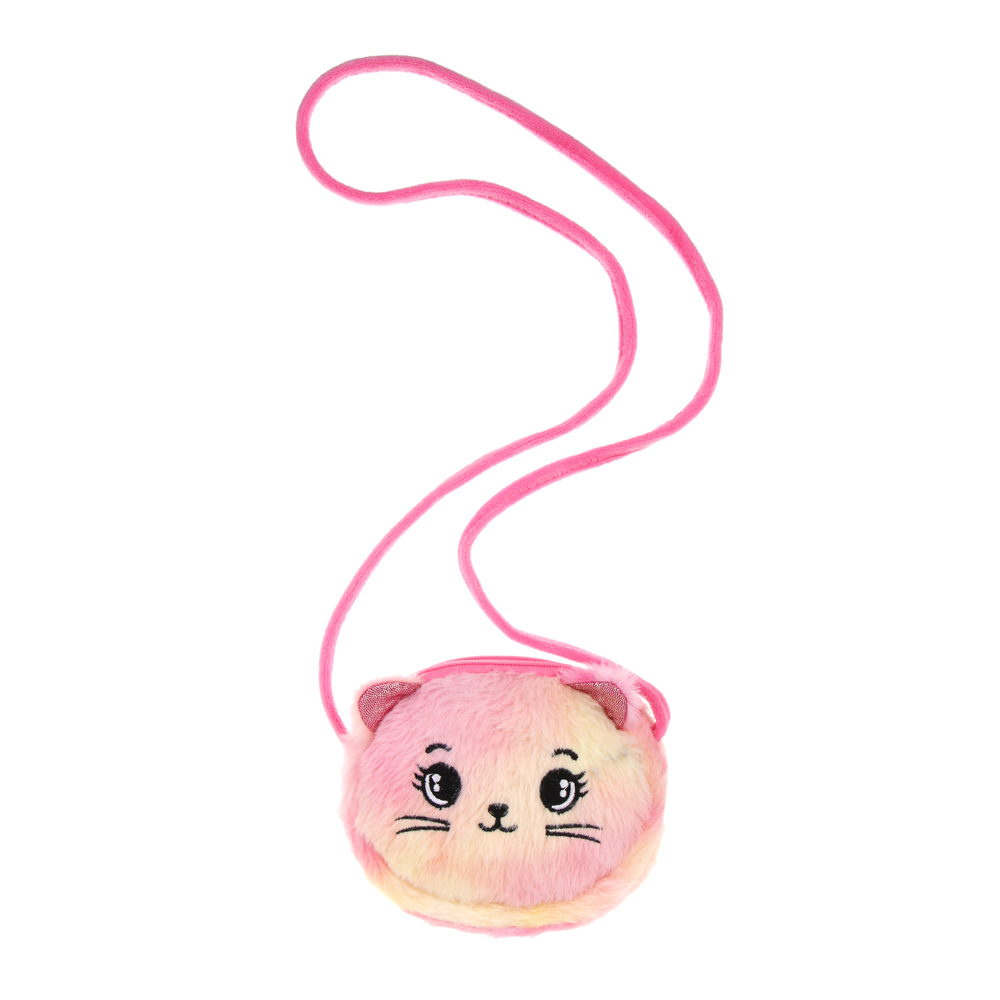 Сумка детская мягкая "Котя", полиэстер, тм ИГРОЛЕНД, 13х10 см, арт.№ C46-002